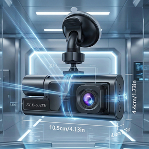 Cámara para Auto Ele-Gate de Doble Lente, 1080P Frontal, 720P Interior, Visión Nocturna - Product Image 1