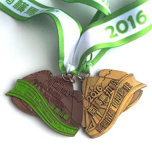 Medallas Medailles madal gold silver running marathon medals