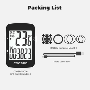 Ordinateur de vélo COOSPO BC26 GPS ANT+ BLE sans fil pour vélo de route - Product Image 6