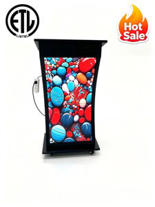 Pantalla LED para Podio Interior P1.5 GOB, Disponible <span class=keywords><strong>en</strong></span> <span class=keywords><strong>Los</strong></span> Ángeles, EE. UU., Personalizable, Sin Instalación, para Iglesias, Comercios, Mesas de Conferencia - Product Image 1