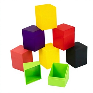 Boîte de rangement portable pour cartes à collectionner en plastique ABS, étui pour cartes avec impression couleur, support pour cartes gradées pour salle de jeux de table - Product Image 3