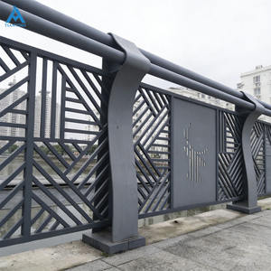 Barrière de sécurité routière professionnelle, hauteur personnalisable, <span class=keywords><strong>garde</strong></span>-<span class=keywords><strong>corps</strong></span> anti-collision pour pont - Product Image 2