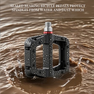 <span class=keywords><strong>Pedales</strong></span> de Bicicleta de Montañ<span class=keywords><strong>a</strong></span> LEWEE, <span class=keywords><strong>Pedales</strong></span> de Bicicleta de Carretera, 3 Rodamientos, Antideslizantes, Ligeros, de Nailon y Aluminio, Sellados, Resistentes al Agua, BMX 9/16 - Product Image 5