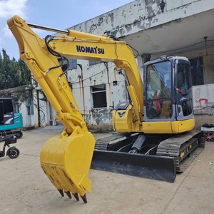 Excavadora Komatsu Usada Original Certificada por la CE de 7 Toneladas, Miniexcavadora Pc78us, Equipo Pc78 con Cuchilla Topadora, Excavadora Pequeña - Product Image 1