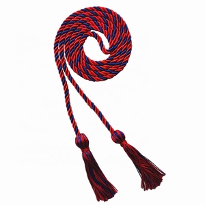 Cordon Cordons Rouge/Bleu Royal Cordon de Graduation de Graduation de Graduation de deux couleurs Cordons d'honneur de Graduation - Product Image 1