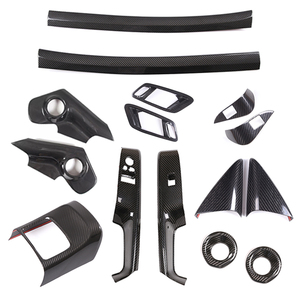 Kit Copri Pulsanti Finestrini Posteriori in Fibra di Carbonio per <span class=keywords><strong>Toyota</strong></span> Supra GR A90, <span class=keywords><strong>Accessori</strong></span> Interni, Vendita all'Ingrosso - Product Image 2
