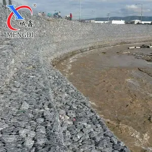 Hot Selling Products Iron Wire Mesh Riverbank Stone Cages Hot Dipped Galvanized Hexagonal Gabion Basket