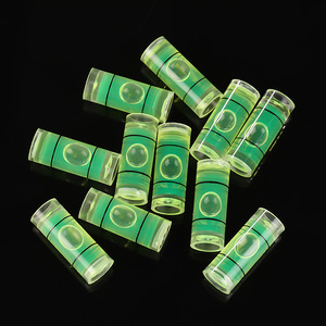 Petite bulle de niveau à bulle verte 9,5x25mm, mini niveau cylindrique haute précision pour outils de bricolage - Product Image 1
