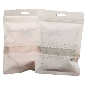 Sacs d'emballage personnalisés pour soutiens-gorge féminins, manchons de protection solaire, masques, chaussettes auto-adhésives, chaussettes en coton, chaussettes en soie, sacs transparents - Product Image 6