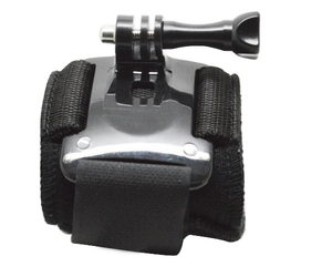 <span class=keywords><strong>Support</strong></span> de <span class=keywords><strong>poignet</strong></span> réglable compatible avec <span class=keywords><strong>GoPro</strong></span>, Insta360, DJI Osmo Action, idéal pour le vlogging mains libres, le cyclisme, la randonnée - Product Image 1