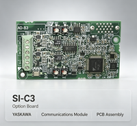 Tarjeta de Comunicación CC-Link Yaskawa SI-C3, DC24V, Máx. 100mA, para Control de Inversores de Frecuencia Industriales