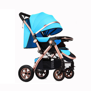 Wangbaby passeggino paesaggio alto può sedersi sdraiato <span class=keywords><strong>carrozzina</strong></span> Ultra portatile ombrello pieghevole Buggy inverno <span class=keywords><strong>sedia</strong></span> <span class=keywords><strong>a</strong></span> <span class=keywords><strong>rotelle</strong></span> carrello bambino - Product Image 6