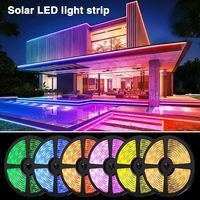Bande LED RVBIC COB 12V 24V à Effet de Chasse, Sans Points Lumineux, Flexible, Contrôle APP WiFi, Synchronisation Musicale, Couleurs Rêves, Intensité Variable, 5M/50M