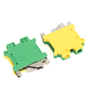 Uslkg 10 mặt đất Trái Đất PE vít khối thiết bị đầu cuối Din Rail vít dây nối - Product Image 5