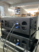 CVR PRO AUDIO système de sonorisation professionnel 2 voies double ligne 12 pouces W-4/W-4P actif/passif