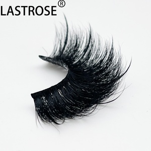 Hot Selling New Design Spike <strong>Strip</strong> Mink <strong>Lashes</strong> 3D Wispy Eyelashes 16-25mm D Curl <strong>Lash</strong> <strong>Extension</strong> <strong>Strips</strong> - Product Image 3