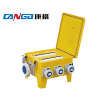 Kangge KG-1807ABCD Vente Directe Prise Électrique Extérieure Portable en Plastique Tableau de Distribution Industriel 230V/400V 16-64A