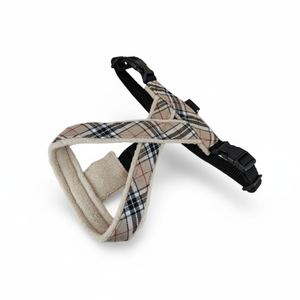 Harnais pour chien à carreaux de chameau - Product Image 1