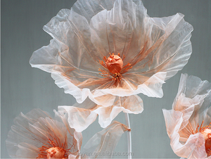 Rose artificielle géante en papier, très populaire, pour la décoration <span class=keywords><strong>de</strong></span> mariage, <span class=keywords><strong>de</strong></span> vitrine et <span class=keywords><strong>de</strong></span> chemin, idéale pour la remise des diplômes et la fête des Mères - Product Image 6