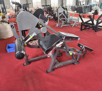 Machine de musculation professionnelle SK 2-en-1 à charge libre pour extensions et curls des jambes