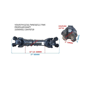 Vendite professionali per il telaio del camion di <span class=keywords><strong>VOLVO</strong></span> <span class=keywords><strong>accessori</strong></span> dell'albero di trasmissione/parti dell'albero di trasmissione 22035432/20476719 - Product Image 2