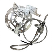 Support de frein à double étrier complet KYZ, rotor de frein CNC en aluminium 6061 pour Surron Ultra Bee Light Bee X, kit de rétrofit pour moto électrique tout-terrain 2026