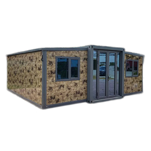 Đúc sẵn cabin biệt thự sang trọng 20ft 30ft 40ft mở rộng <span class=keywords><strong>container</strong></span> Nhà Phòng 2 3 4 5 6 phòng ngủ prefab có thể gập lại <span class=keywords><strong>container</strong></span> nhà - Product Image 1