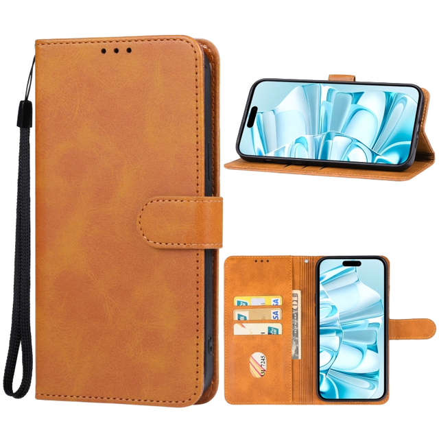 Weview Wholesale Custom PU Leather Eco-friendly Shockproof Waterproof Flip Wallet Phone Case for 17/16 Pro Max Business
