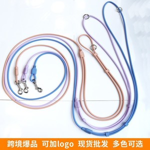 <b>Pet</b> <b>Leash</b> Solid Color PVC Dog Rope Non Choking For Walking Small Medium Dogs - Product Image 3