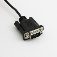 Hochwertiges Reines Kupfer Geflochtenes Folienabgeschirmtes PVC-Mantel USB-A Stecker auf Stecker DB15 VGA-Konverterkabel mit 12-Monats-Garantie