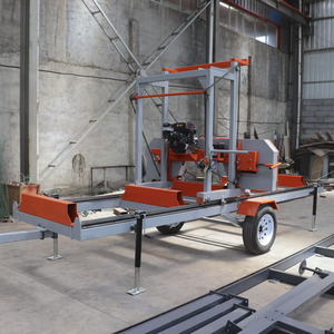 Scierie <span class=keywords><strong>à</strong></span> bande horizontale ultra-portable, <span class=keywords><strong>mini</strong></span> scierie mobile pour la coupe de bûches - Product Image 3