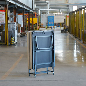 Cama Plegable Portátil con Colchón <span class=keywords><strong>de</strong></span> Espuma, Compacta, Ligera, para Viajes, Campamento y Pesca - Product Image 2