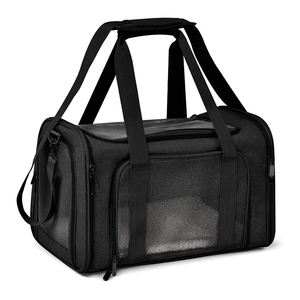 Sıcak satış crossbody çanta seyahat evcil hayvan taşıyıcı kedi çantası katlanabilir pet kafesleri taşıyıcılar seyahat seyahat için motosikletler - Product Image 1