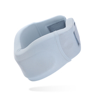 Oreiller de voyage souple et respirant en nylon et élasthanne, attelle de cou pour motocross, soutien de flexion cervicale pour les douleurs au cou M/L
