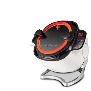 2000W Electric Stir Frying Machine Rotary Stir Fryer Electric Robot Cooking Machine Noodle Cooking Machine