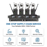Sistema de Monitoreo Inalámbrico UHF Profesional para Escenarios, OEM ODM, para Actuaciones en Vivo, Espectáculos de Bandas, Iglesias y Estudios de Grabación