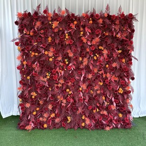 Bulk Wholesale Reusable Silk <b>Flower</b> <b>Wall</b> Set For Event Planner Wedding Vendor And Party Decoration Supplier - Product Image 1