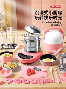 Mini juguetes de cocina para niños, cocina Real, cocina, simulación de cocina, utensilios de cocina, regalos de vacaciones para niños y niñas - Product Image 2