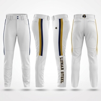 Celana Baseball Softball Sublimasi Custom untuk Lemparan Lambat