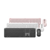 Ensemble clavier ergonomique sans fil Logitech Preferred Series K950 et souris M750 pour ordinateur de bureau Mac