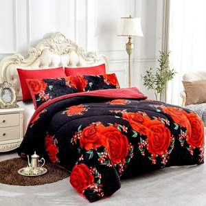 2024new thiết kế bướm Cal vua nữ hoàng Comforter Bộ Sherpa chăn bedding Set <span class=keywords><strong>comforters</strong></span> Set - Product Image 4