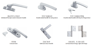 Fenêtres coulissantes en <span class=keywords><strong>PVC</strong></span> blanc, <span class=keywords><strong>vitrage</strong></span> simple ou <span class=keywords><strong>double</strong></span> trempé, avec quincaillerie sécurisée pour maison - Product Image 3