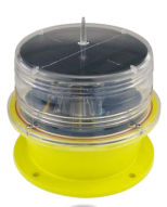 Luces de Obstrucción Aéreas Solares LED Intermitentes Rojas IALA IP68 Impermeables, Funcionamiento de Anochecer a <span class=keywords><strong>Amanecer</strong></span>, Batería de Iones de Litio, 2-4NM - Product Image 6