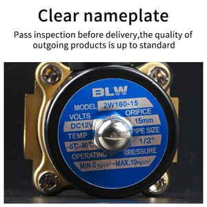 OEM nhà máy 2w320-32 Brass bơm thủy lực 36V/24VDC solenoid van nước điều khiển hai chiều cho DN32 nhiệt độ cao phương tiện truyền thông - Product Image 3