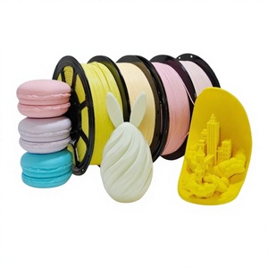 เส้นพลาสติก PLA แบบด้าน สีพาสเทลโทนอุ่น ไม่ติดขัด ไม่เป็นเส้นเดี่ยว รับผลิตตามสั่ง OEM ODM รองรับการสร้างแบรนด์ - Product Image 1