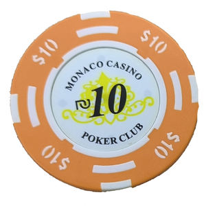 Jetons de poker en céramique personnalisés et durables avec design en secteur 39 mm x 3,3 mm pour clubs de poker – NE PAS STOCKER - Product Image 4