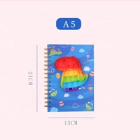 A5 Spiralblock mit PP-Einband, Bubble Pop & Mehrfach-Blasen – Geschenk für Schule & Kinder