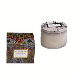 Vela Aromática en Vaso de Vidrio Repujado, Venta al por Mayor, Regalo Creativo para el Hogar, Recuerdo de Cumpleaños, Fragancia Perfumada - Product Image 5