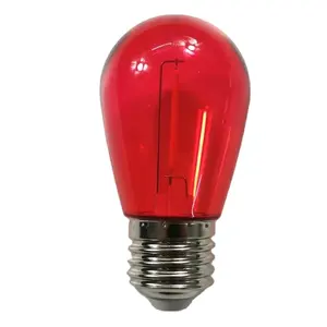 Best Selling 1W 2W Energy Saving Plastic E26 S14 LED Bulb String Light led replacement bulb