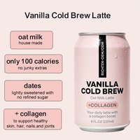 Nouveauté, Approvisionnement OEM, Bon Prix, Café au Collagène Antioxydant de Qualité Alimentaire pour la Perte de Poids avec Huile MCT, Boisson Quotidienne en Bouteille